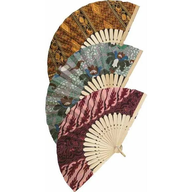 Batik Fabric Fan