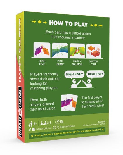 Happy Salmon - Grab & Game