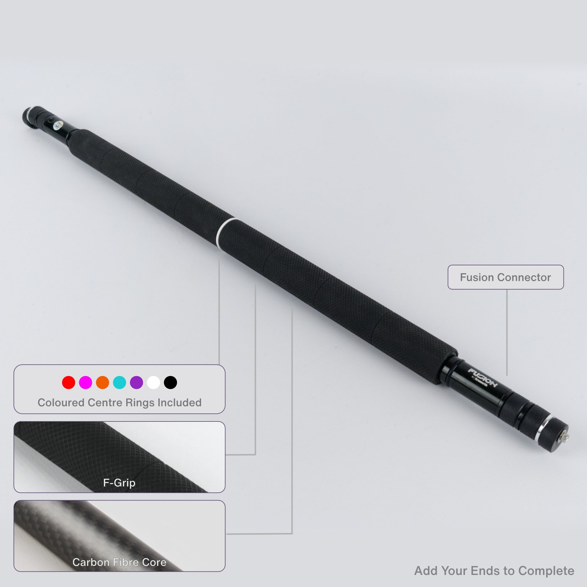 Fusion Contact Fire Staff