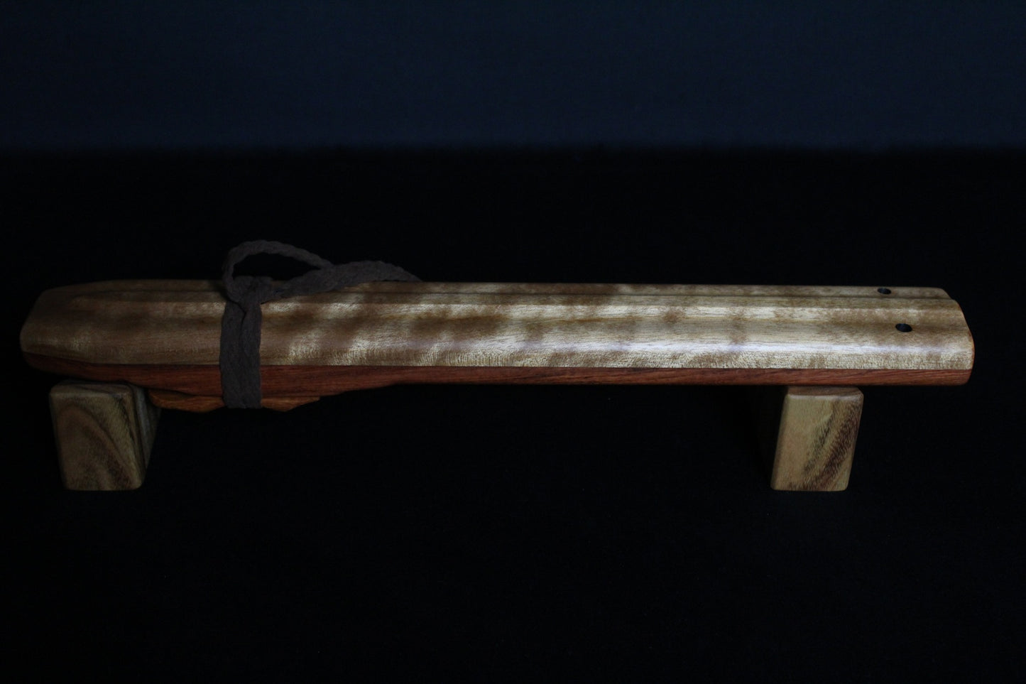 High B Minor Rosewood Drone Flute 432Hz
