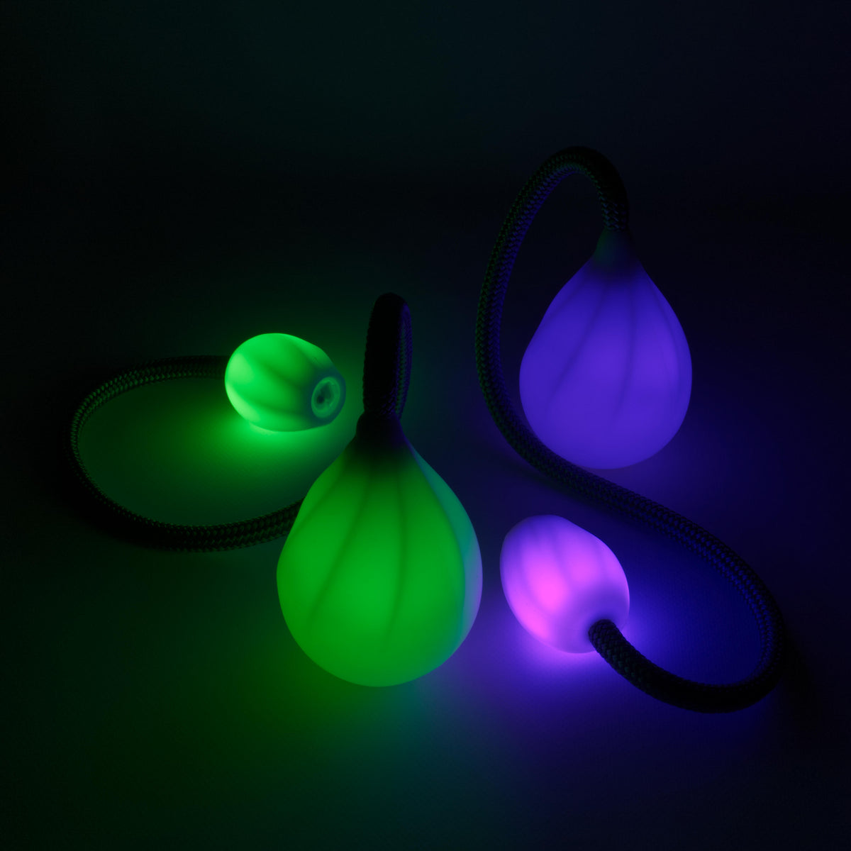 Lumi Advanced LED Poi with LED Handles – Threeworlds Australia