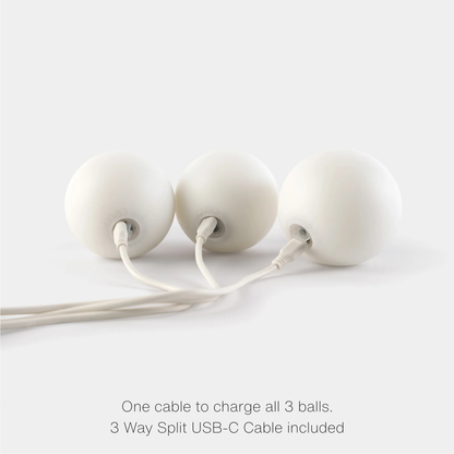 Lumi Pro Rechargeable LED Juggling Ball Set of 3