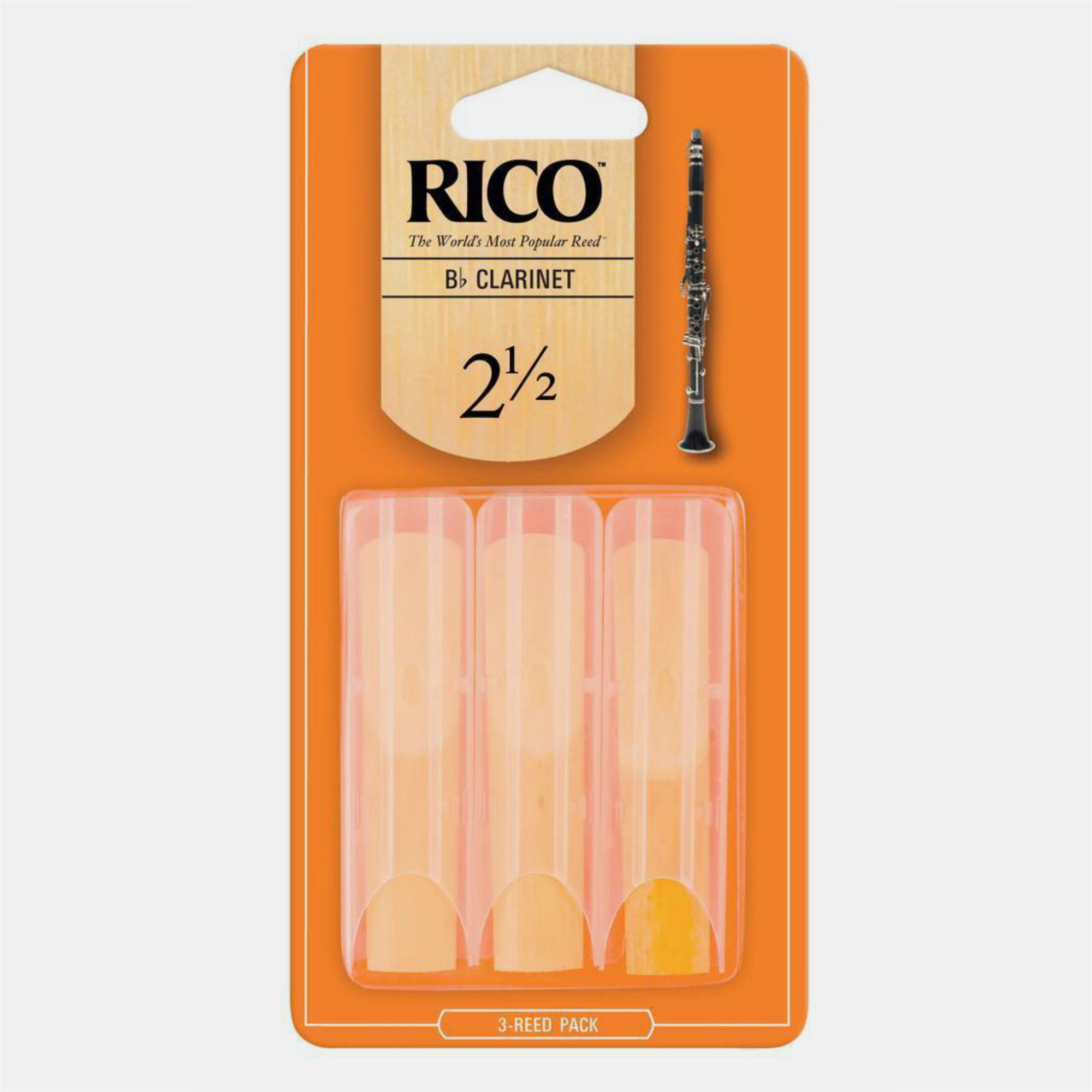 Rico Clarinet Reeds 3pack