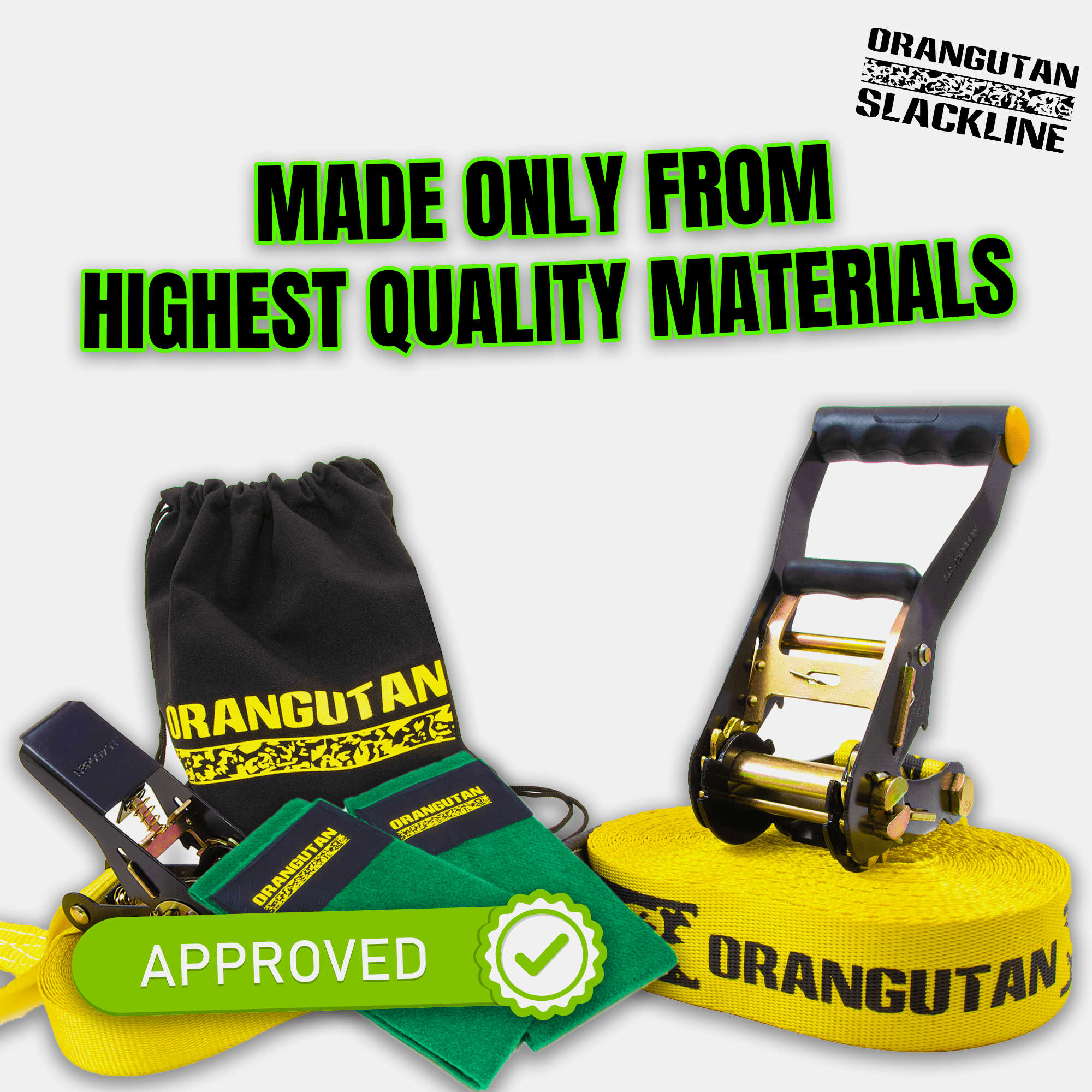 Orangutan Slackline 15m