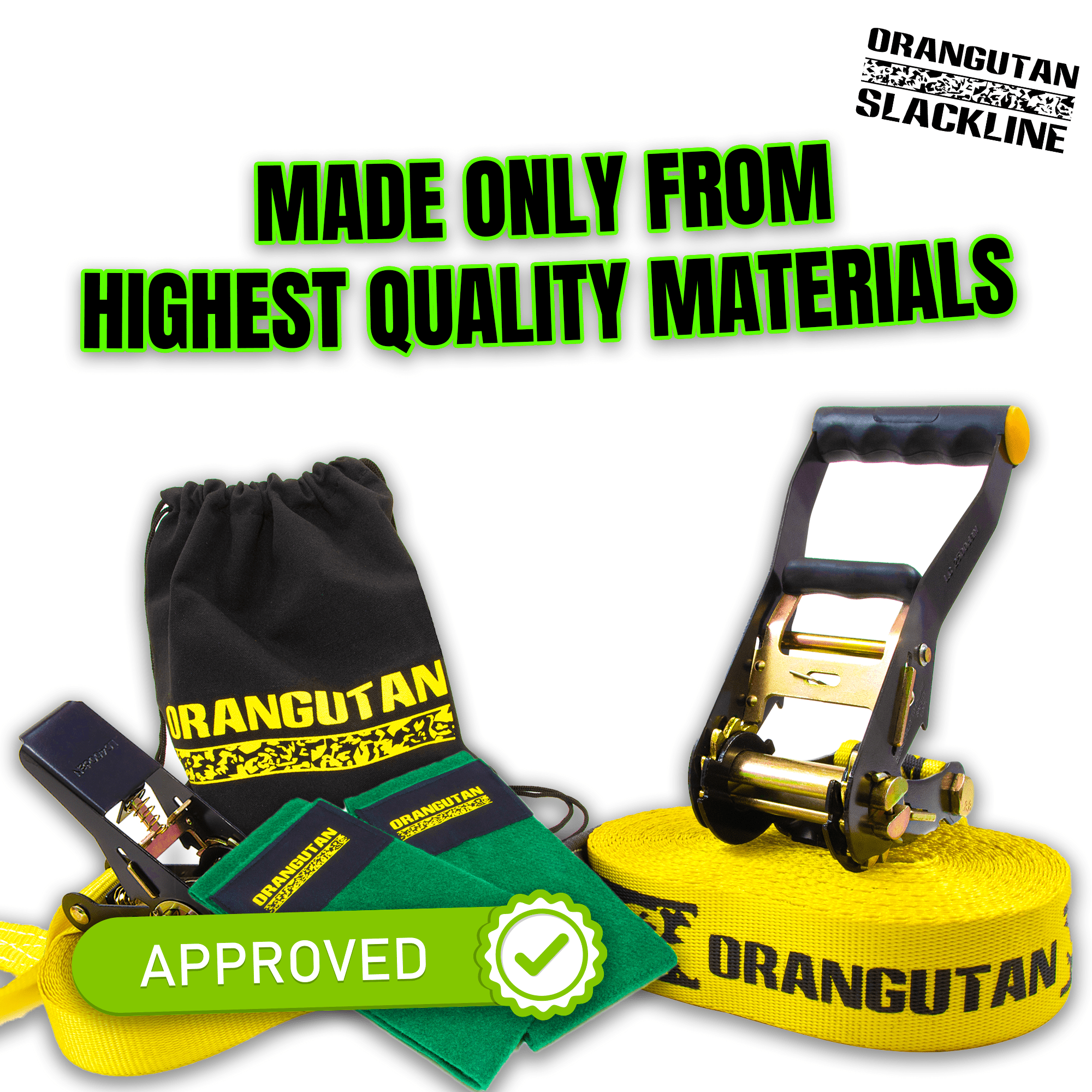 Orangutan Slackline 15m