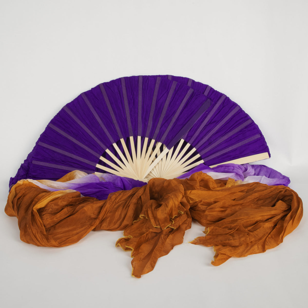 Silk Veil Fans Long - pair