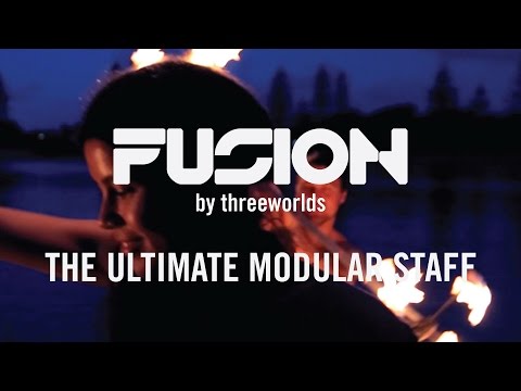 Fusion F16 Double Fire Staffs