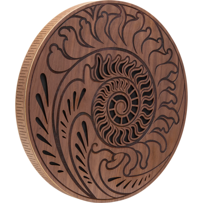 Raindisk Ocean Sound 15", Fibbonaci Carving,