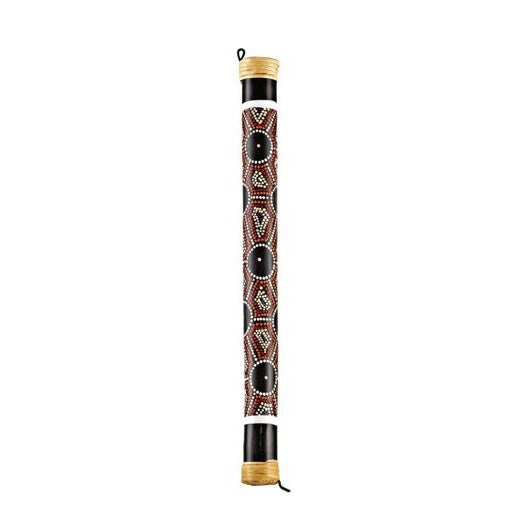 Dot Painted Bamboo Rainstick 40cm