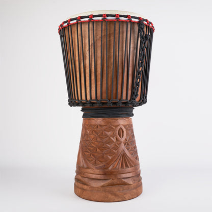 12" Mahogany Pro Djembe Drum