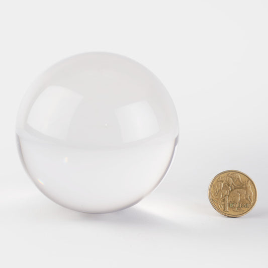 85mm Contact Juggling Ball- Clear