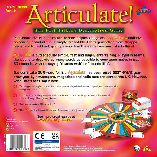 Articulate Board Game