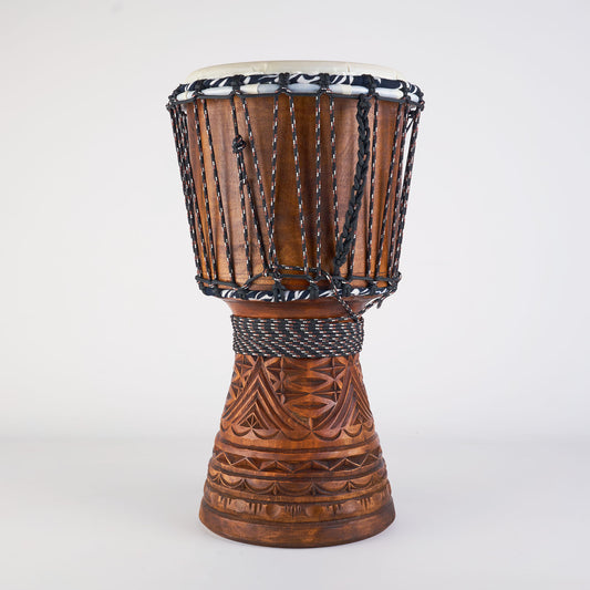 12" Mahogany Pro Djembe Drum