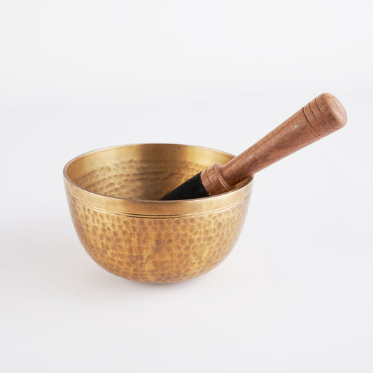 Deep Dotted Singing Bowl