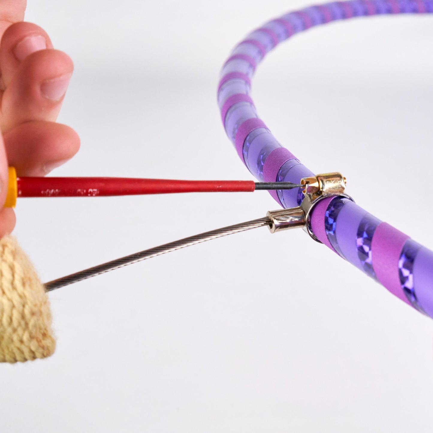 Fire Hula Hoop - Instant Wicks