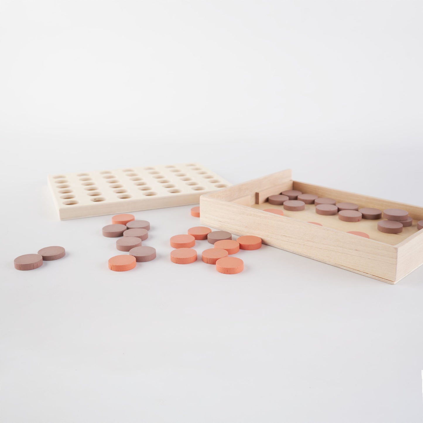 Connect Four Game Wooden