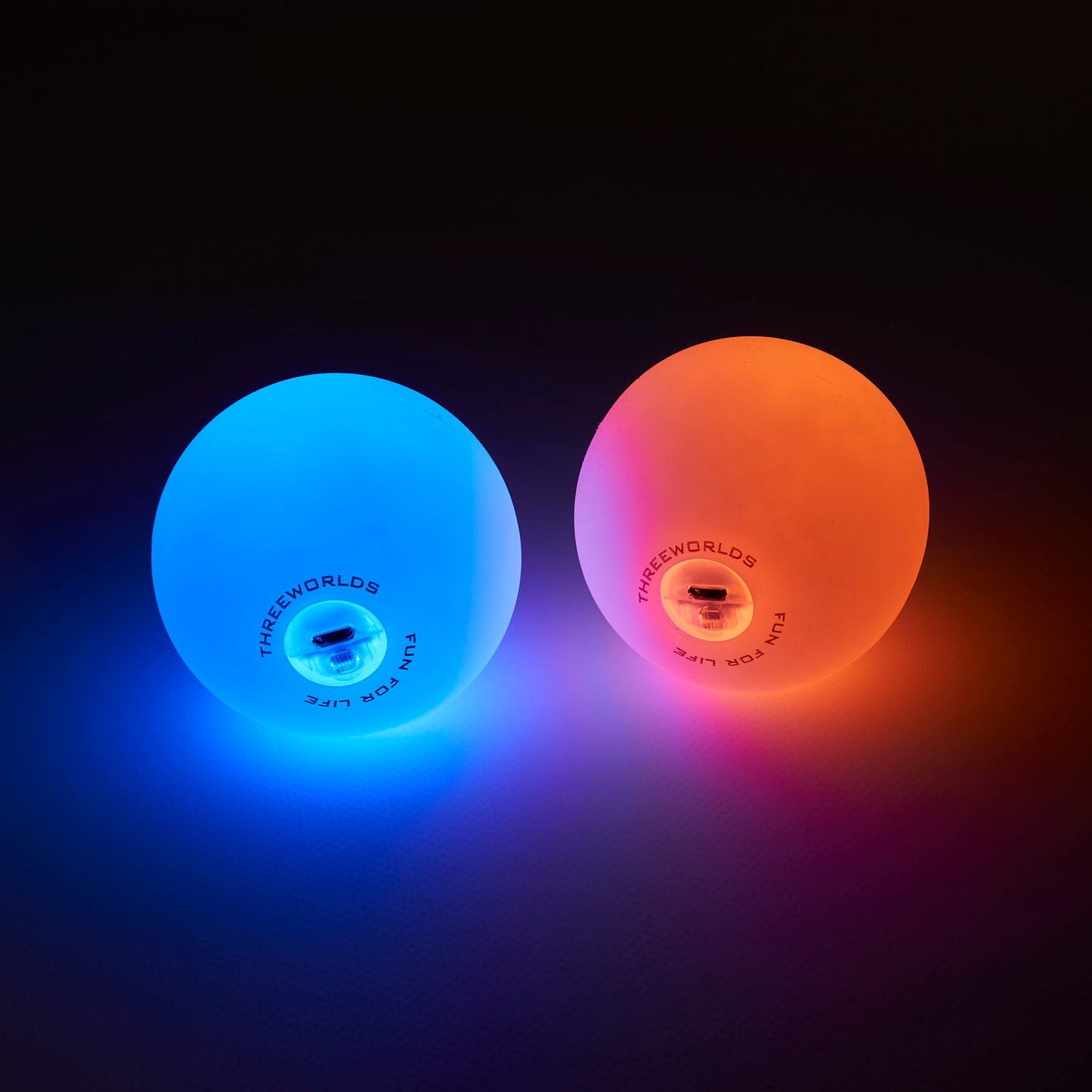 3W Rechargeable LED Glow Juggling Ball