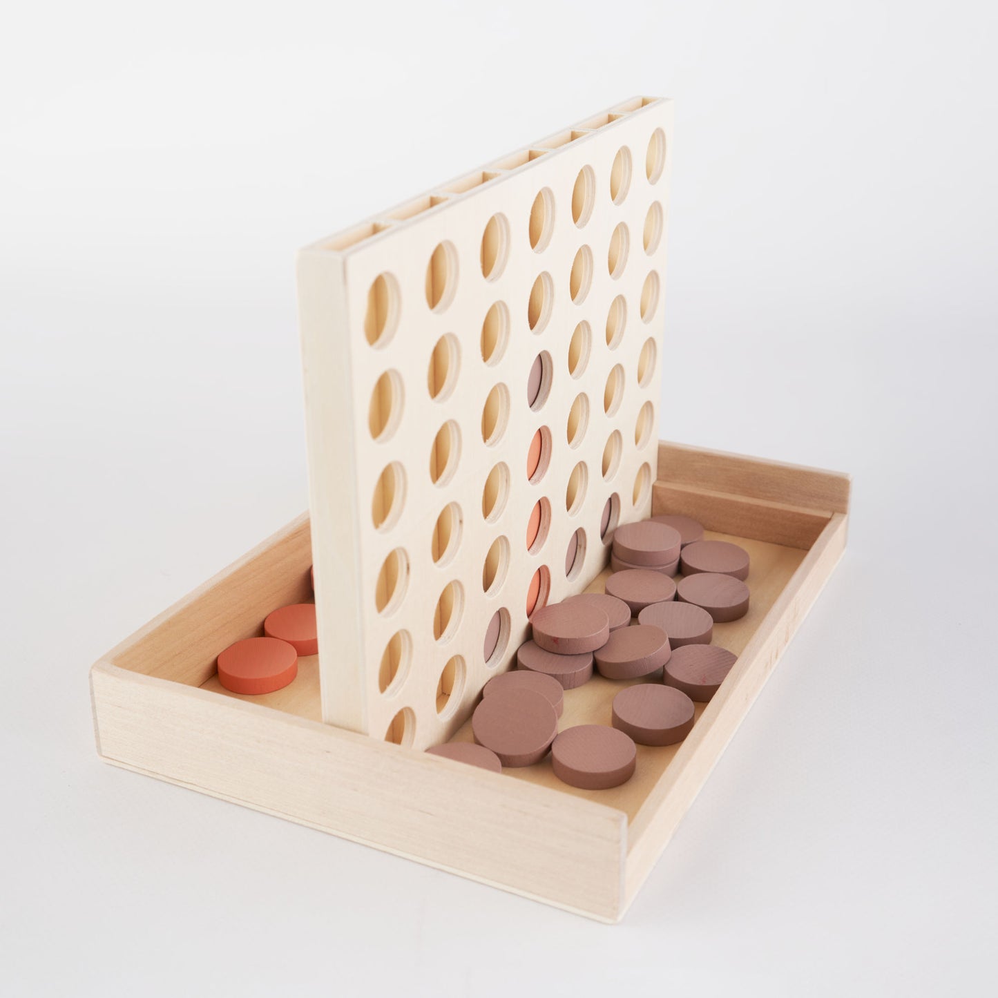 Connect Four Game Wooden