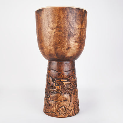 12" Mahogany Pro Djembe Shell