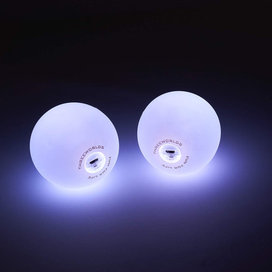 3W Rechargeable LED Glow Juggling Ball - Set of 3