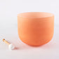 Creativity Crystal Singing Bowl Orange- 11" D