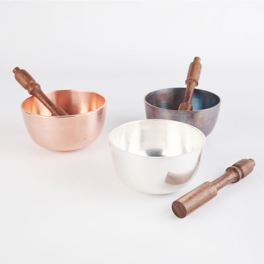 Deep Plain Copper Singing Bowl