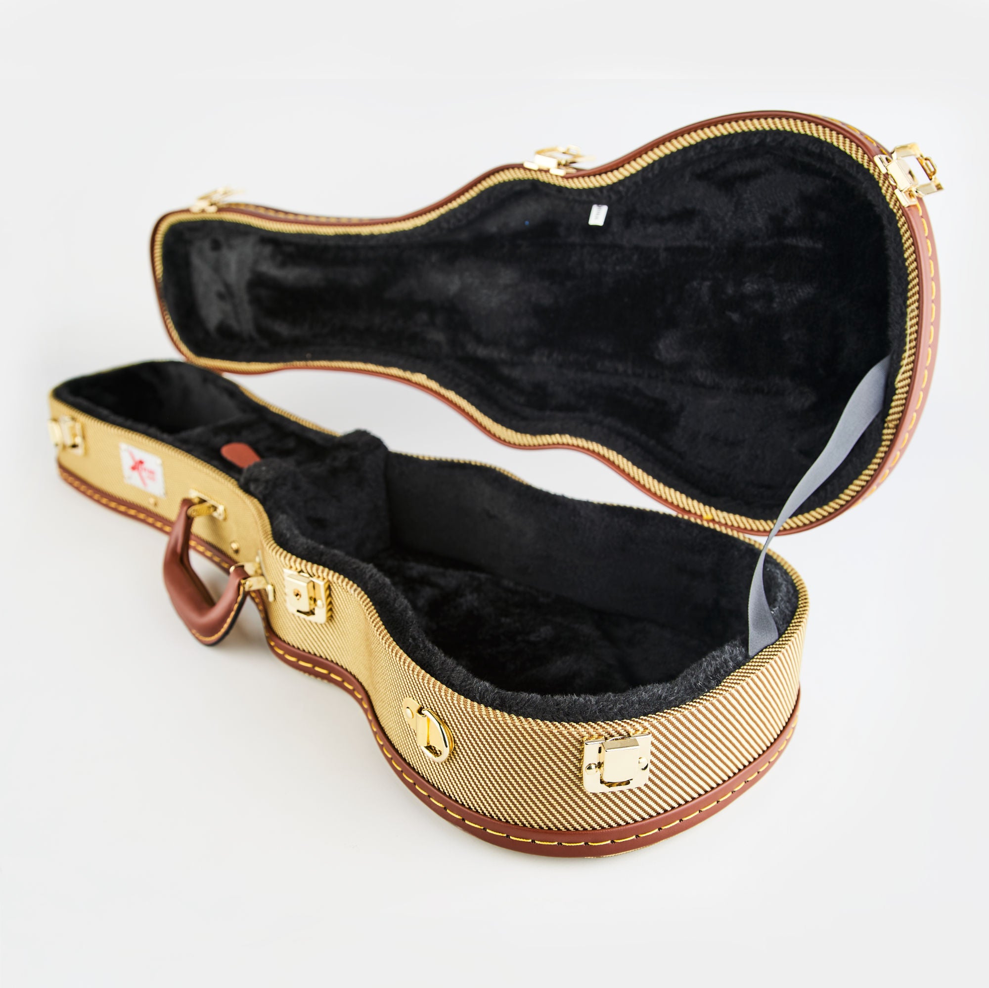 Tweed Wood Ukulele Case