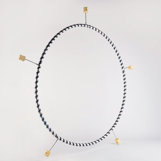 Collapsible Fire Hula Hoop 5 Wick