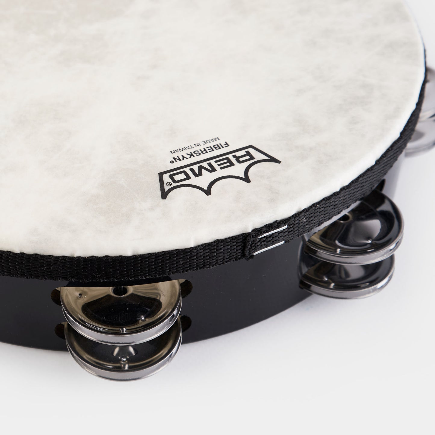 Remo 8" Tambourine Double Row With Head