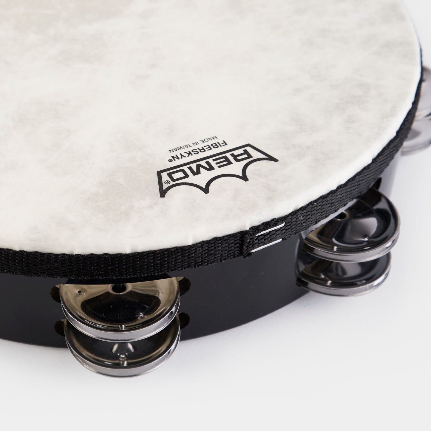 Remo 10" Tambourine Double Row With Head