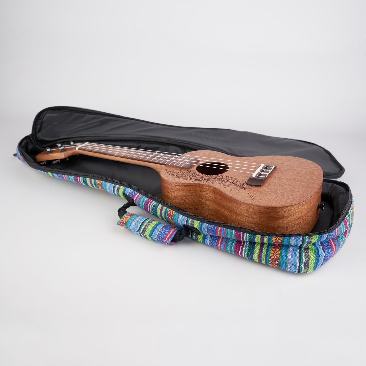 Woven Ukulele Bag - Ocean