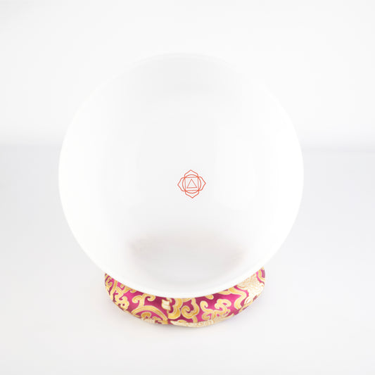 440Hz Chakra Crystal Singing Bowl - Each