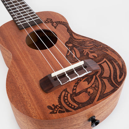 Kayu Peacock Ukulele Y-05