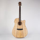 Martinez Spalted Maple Acoustic Guitar w/ Pick Up MDC-31SM-NGL