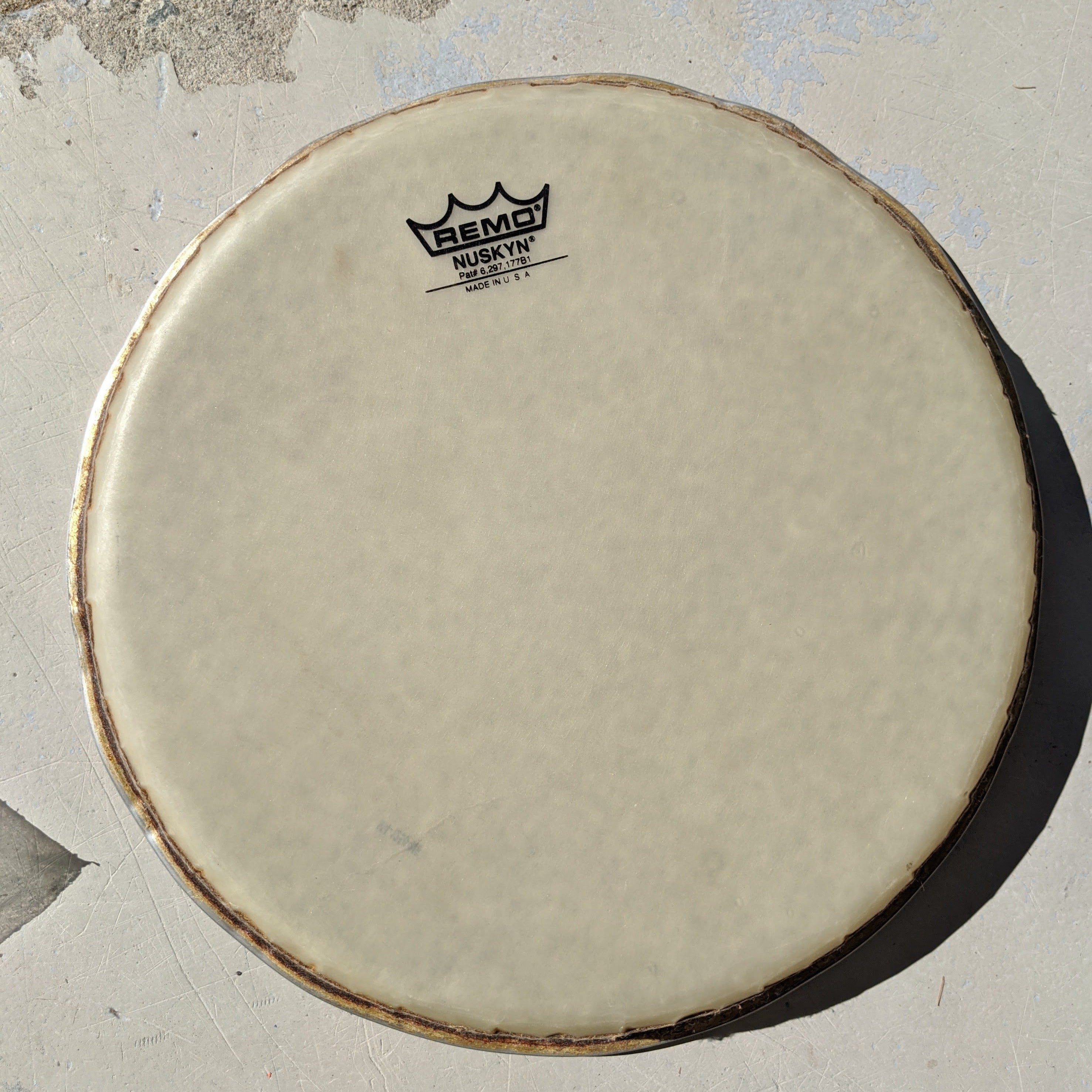 FINAL SALE - REMO Nuskyn Drum Head 12"