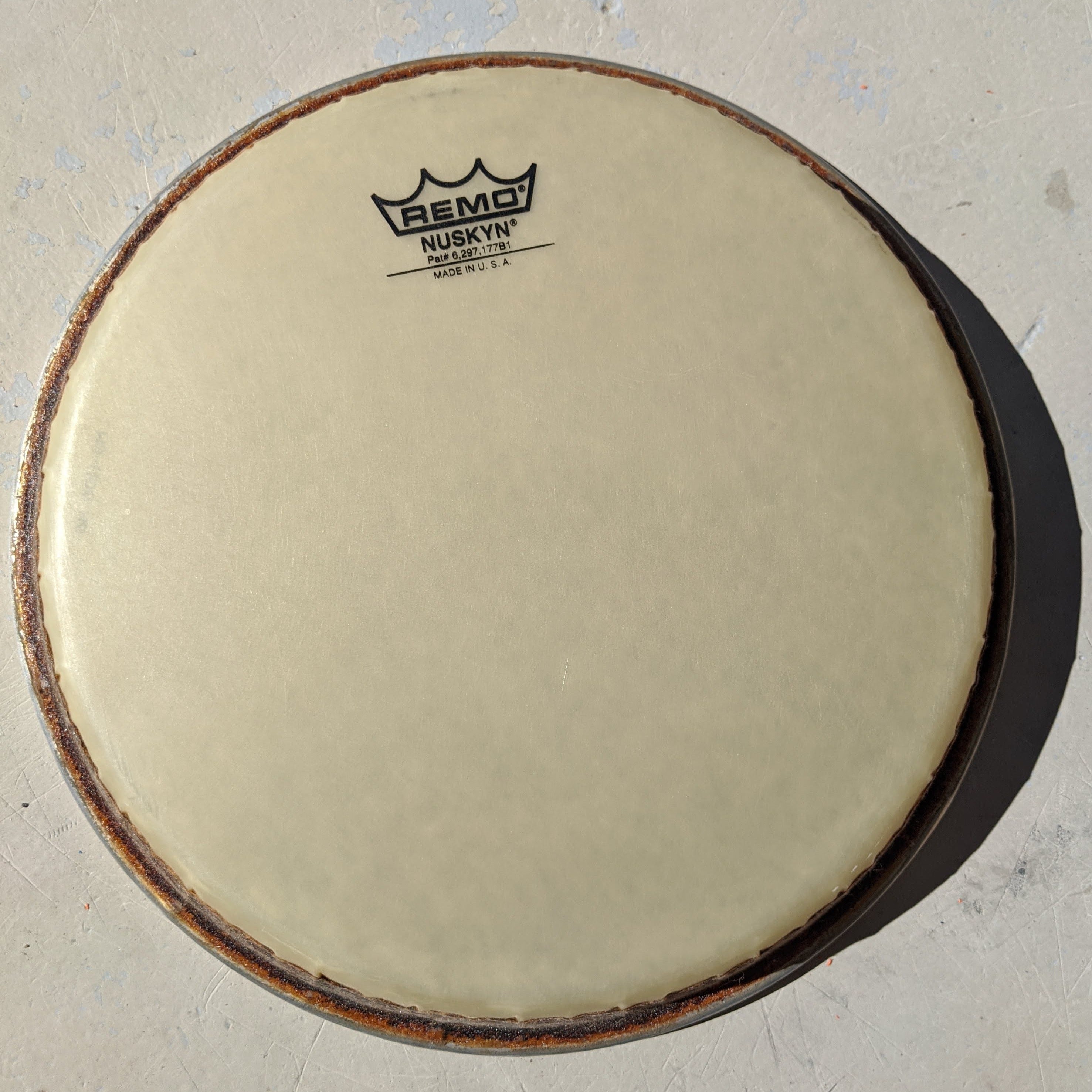 FINAL SALE - REMO Nuskyn Drum Head 12"