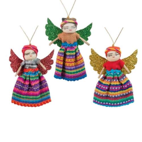 Guatemalan Worry Doll Christmas Angel