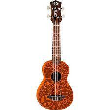 Ukulele/Ukuleles - Luna Peace Love Ukulele Soprano LUUKEPCE