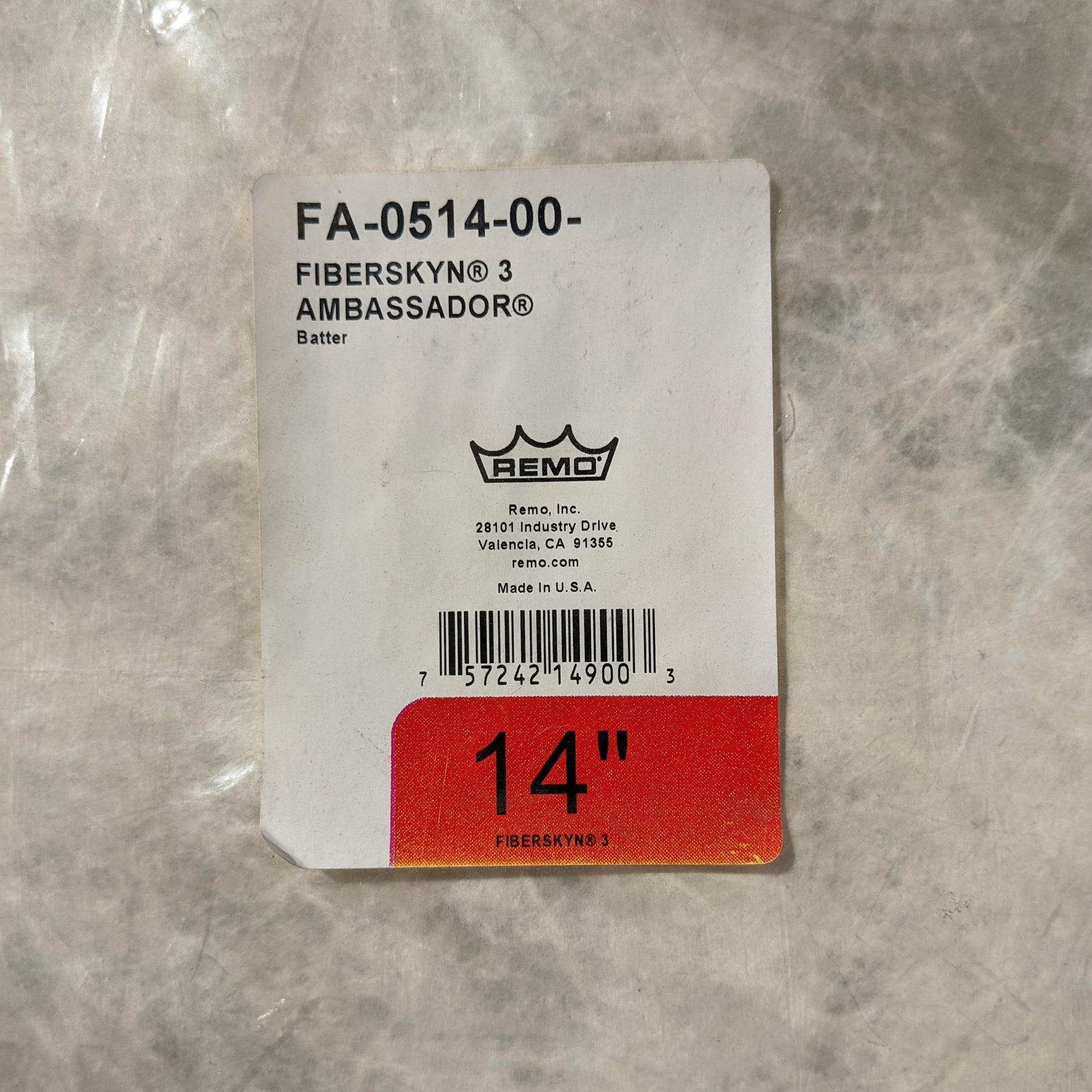 Remo ambassador fiberskyn 14 discount